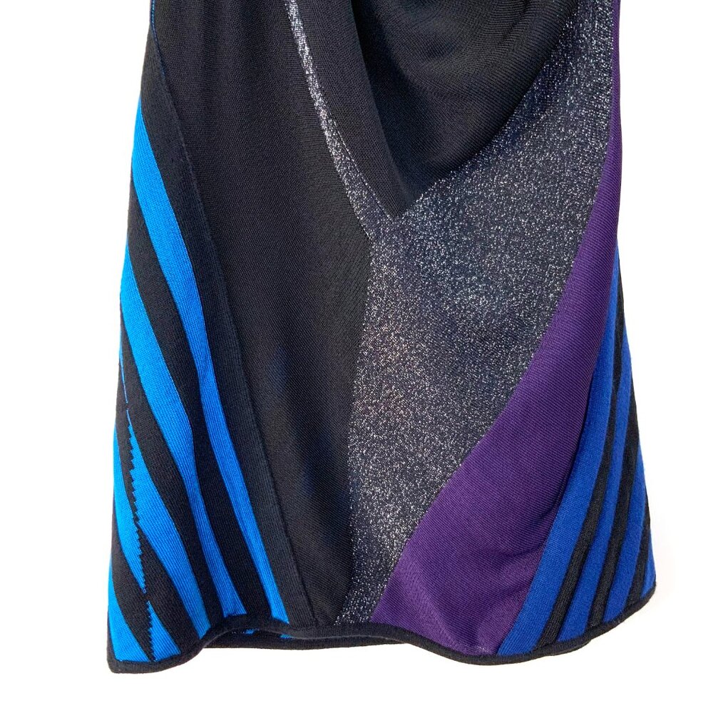 Gucci Cowl Neck Mix Media Knit Sleeveless Top Sz 6-8 - Picture 15 of 16